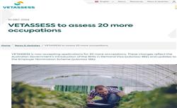 澳洲雇主担保签证CSOL职业清单更新解读：新增20个需VETASSESS评估的职业